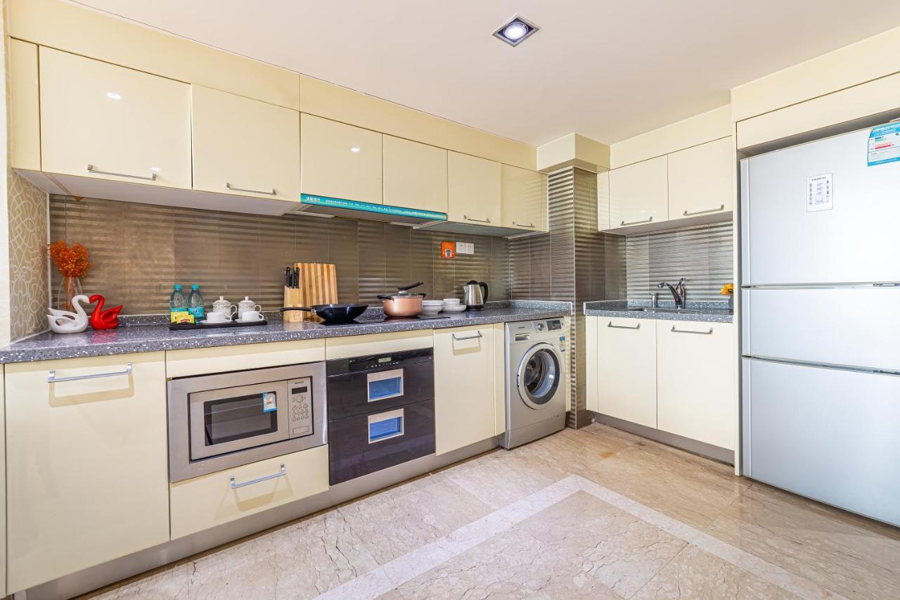 Waifiden Guangzhou Grand View Golden Palace Apartment - Free Shuttle Bus During The Canton Fair Exteriör bild
