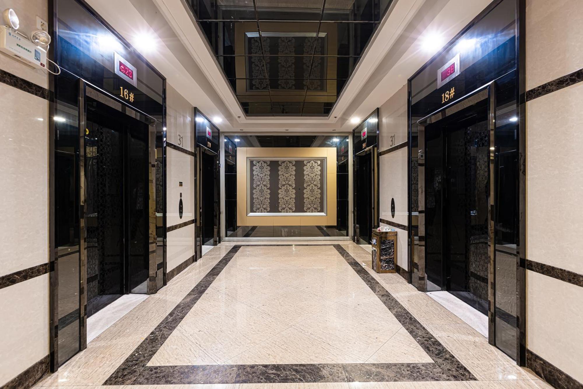 Waifiden Guangzhou Grand View Golden Palace Apartment - Free Shuttle Bus During The Canton Fair Exteriör bild