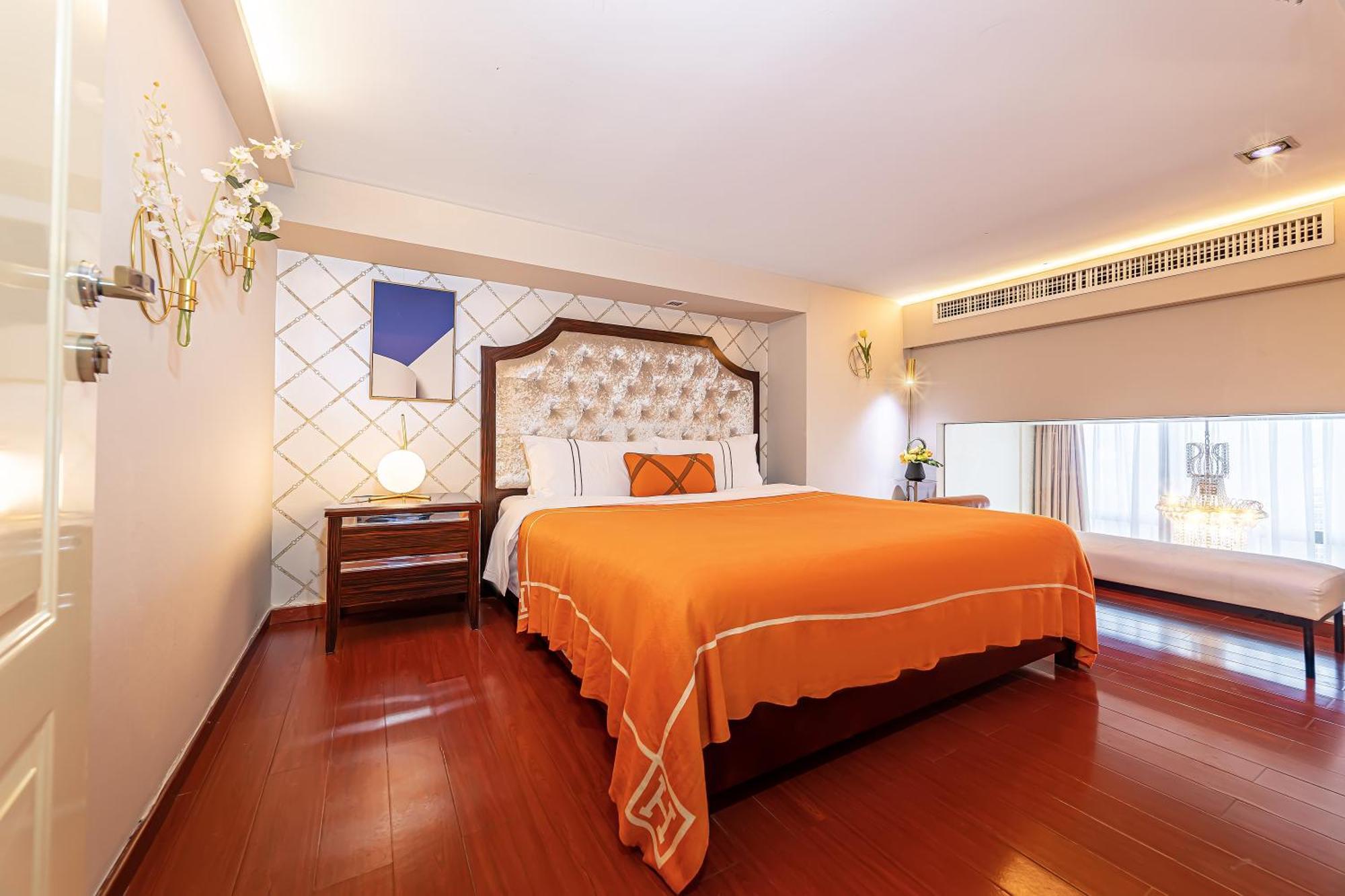 Waifiden Guangzhou Grand View Golden Palace Apartment - Free Shuttle Bus During The Canton Fair Exteriör bild