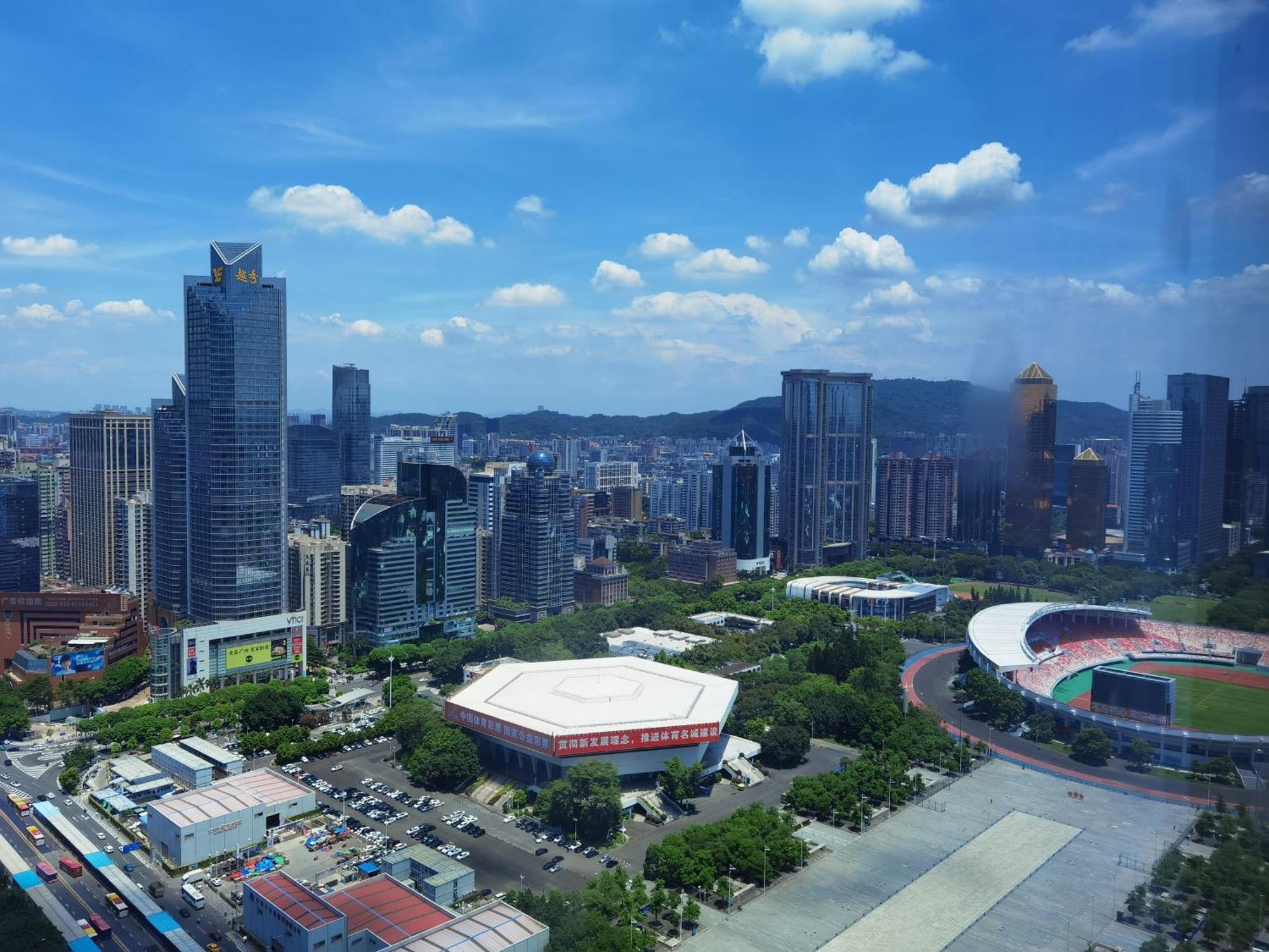 Waifiden Guangzhou Grand View Golden Palace Apartment - Free Shuttle Bus During The Canton Fair Exteriör bild