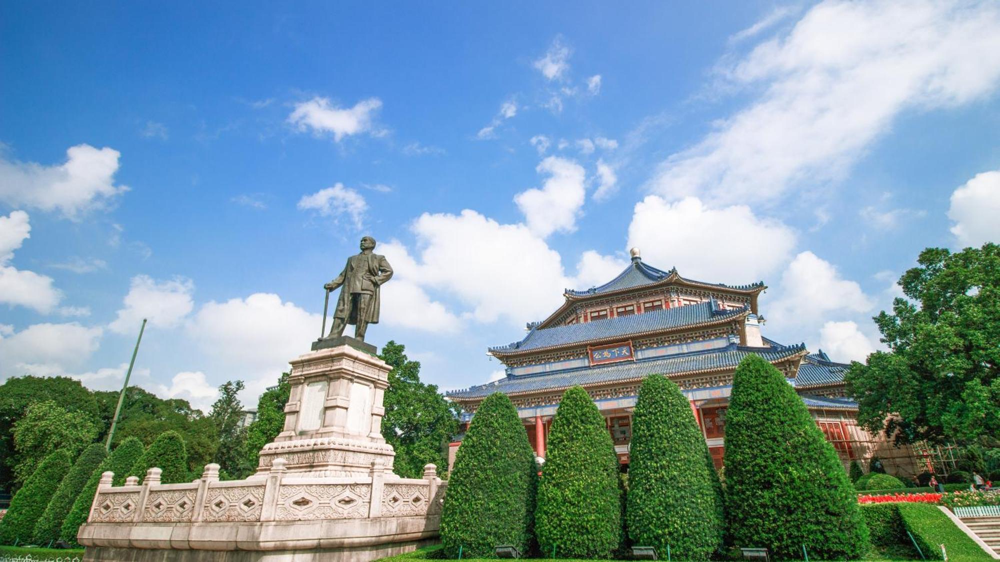 Waifiden Guangzhou Grand View Golden Palace Apartment - Free Shuttle Bus During The Canton Fair Exteriör bild