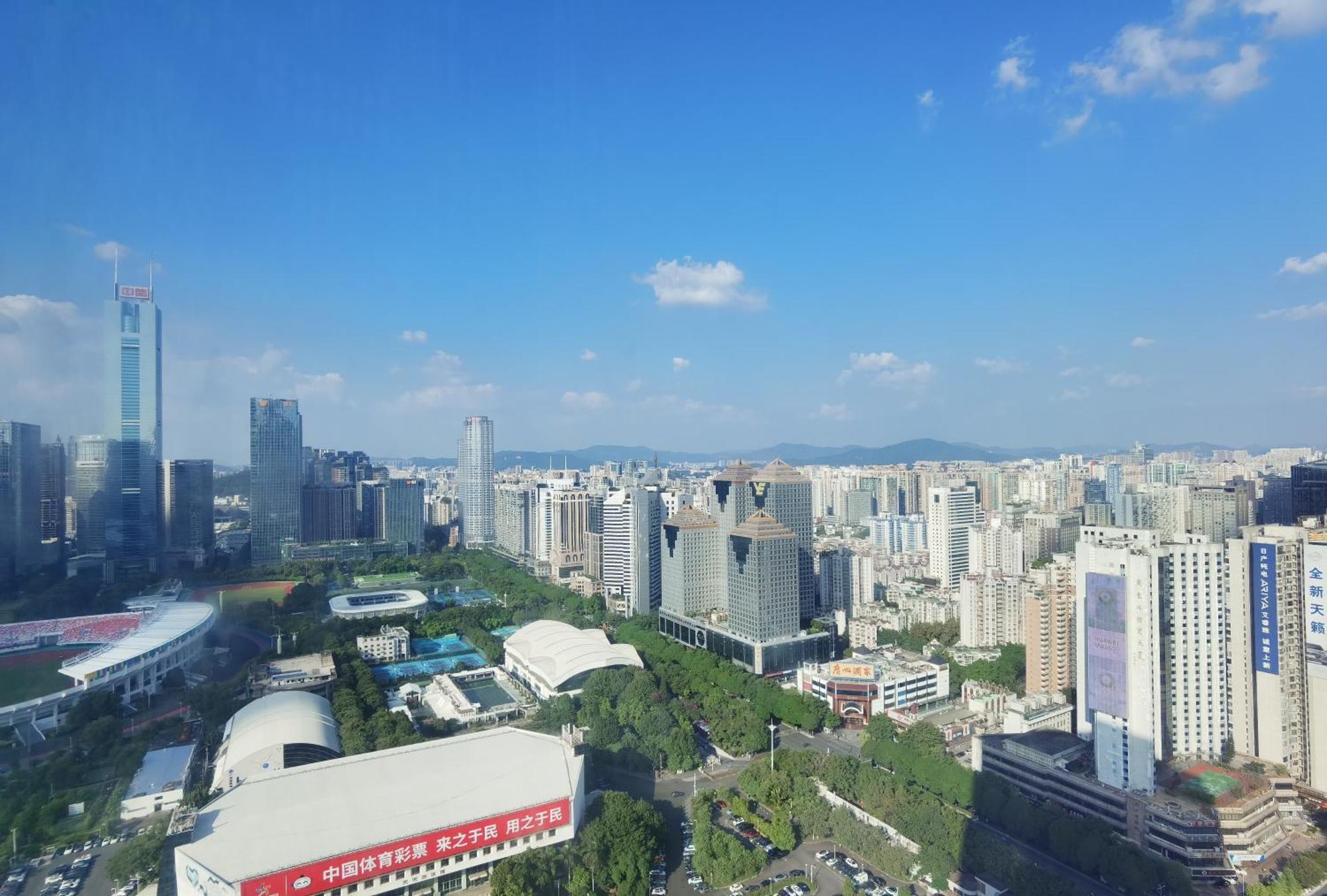 Waifiden Guangzhou Grand View Golden Palace Apartment - Free Shuttle Bus During The Canton Fair Exteriör bild