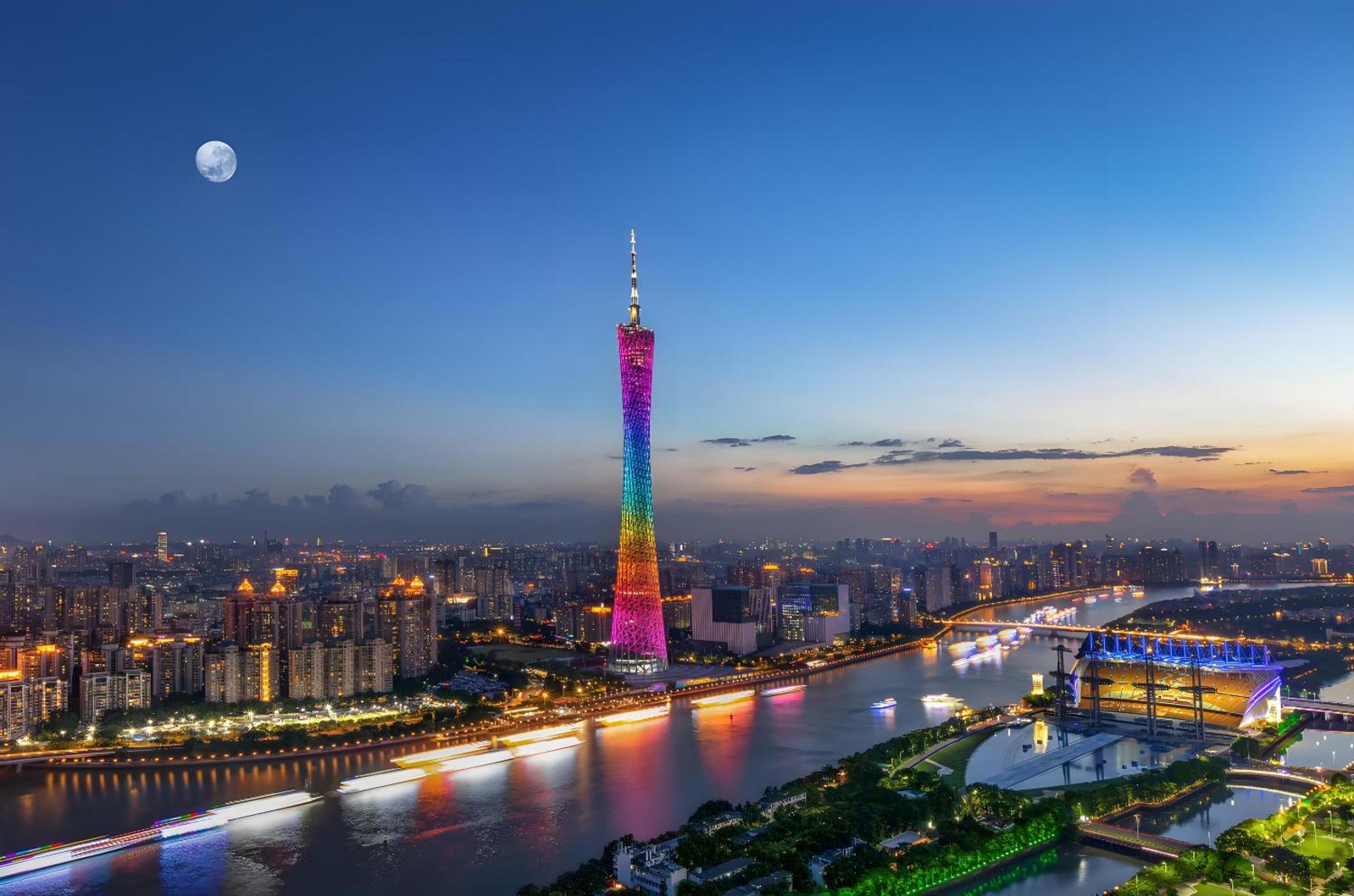 Waifiden Guangzhou Grand View Golden Palace Apartment - Free Shuttle Bus During The Canton Fair Exteriör bild