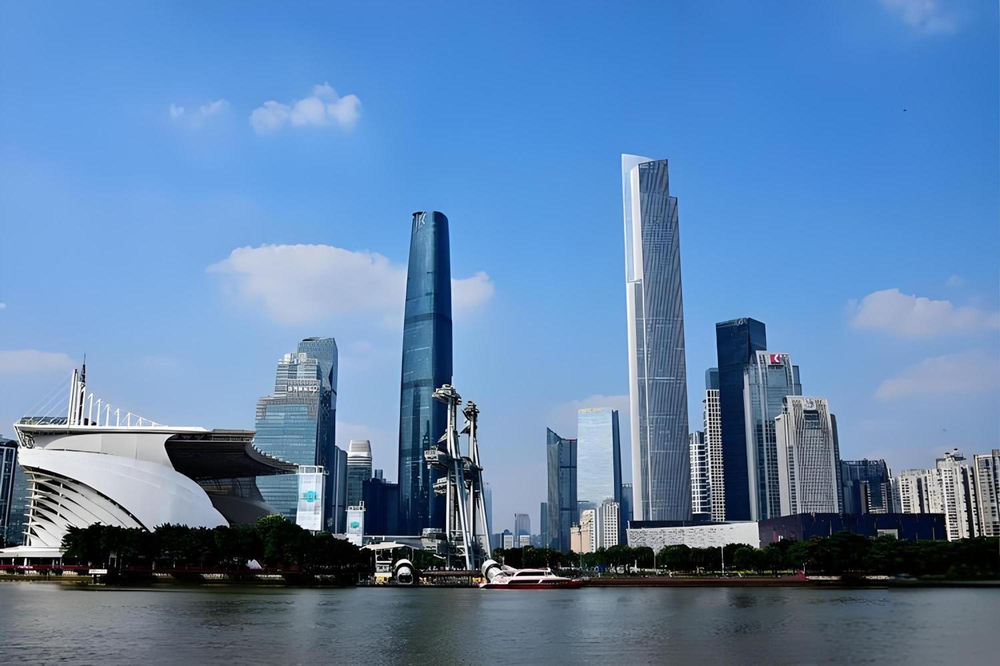 Waifiden Guangzhou Grand View Golden Palace Apartment - Free Shuttle Bus During The Canton Fair Exteriör bild