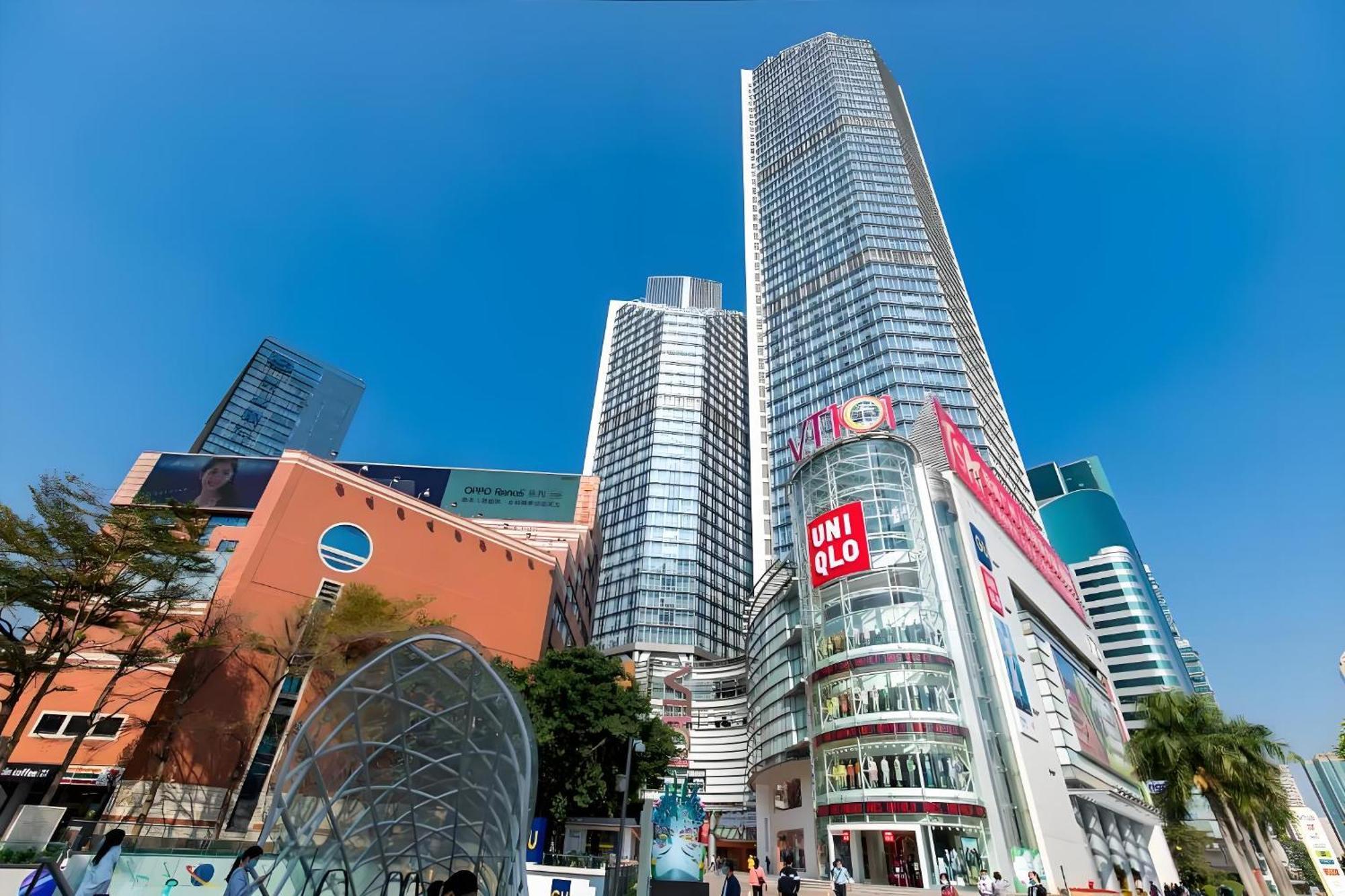 Waifiden Guangzhou Grand View Golden Palace Apartment - Free Shuttle Bus During The Canton Fair Exteriör bild