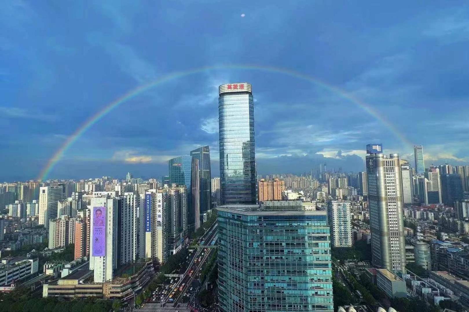 Waifiden Guangzhou Grand View Golden Palace Apartment - Free Shuttle Bus During The Canton Fair Exteriör bild