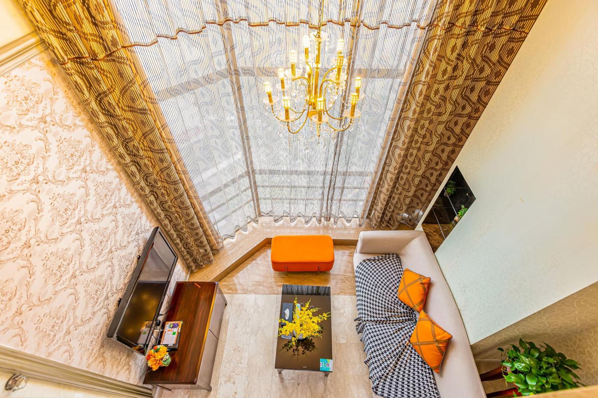 Waifiden Guangzhou Grand View Golden Palace Apartment - Free Shuttle Bus During The Canton Fair Rum bild